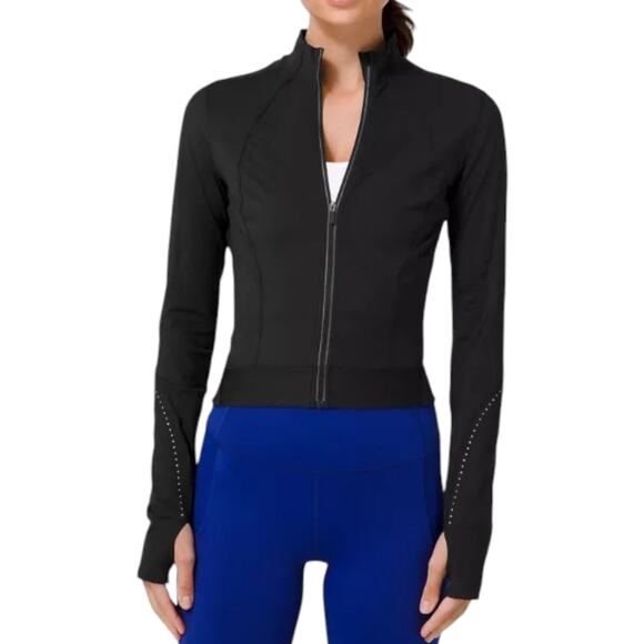 lululemon athletica Jackets & Blazers - Lululemon Final Mile Cropped Running Jacket